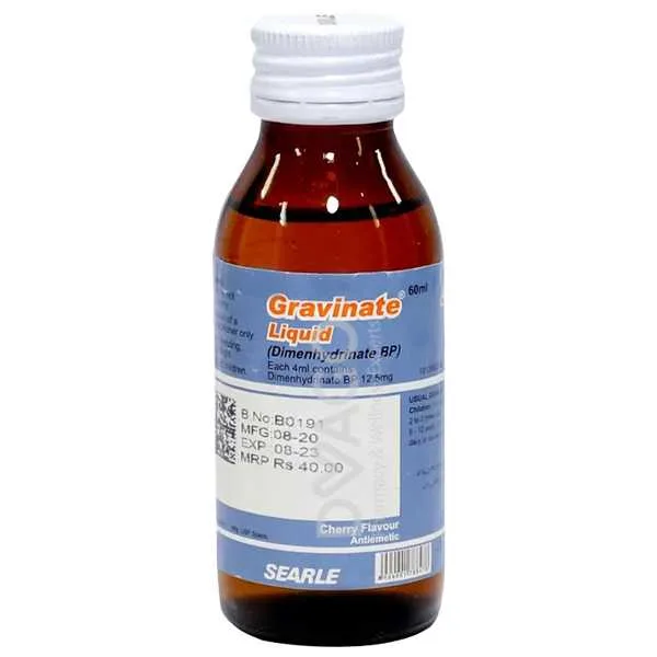Gravinate 60Ml Liquid 12.5Mg/4Ml