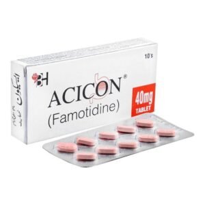 Acicon 40mg (Famotidine) Tab 10’s